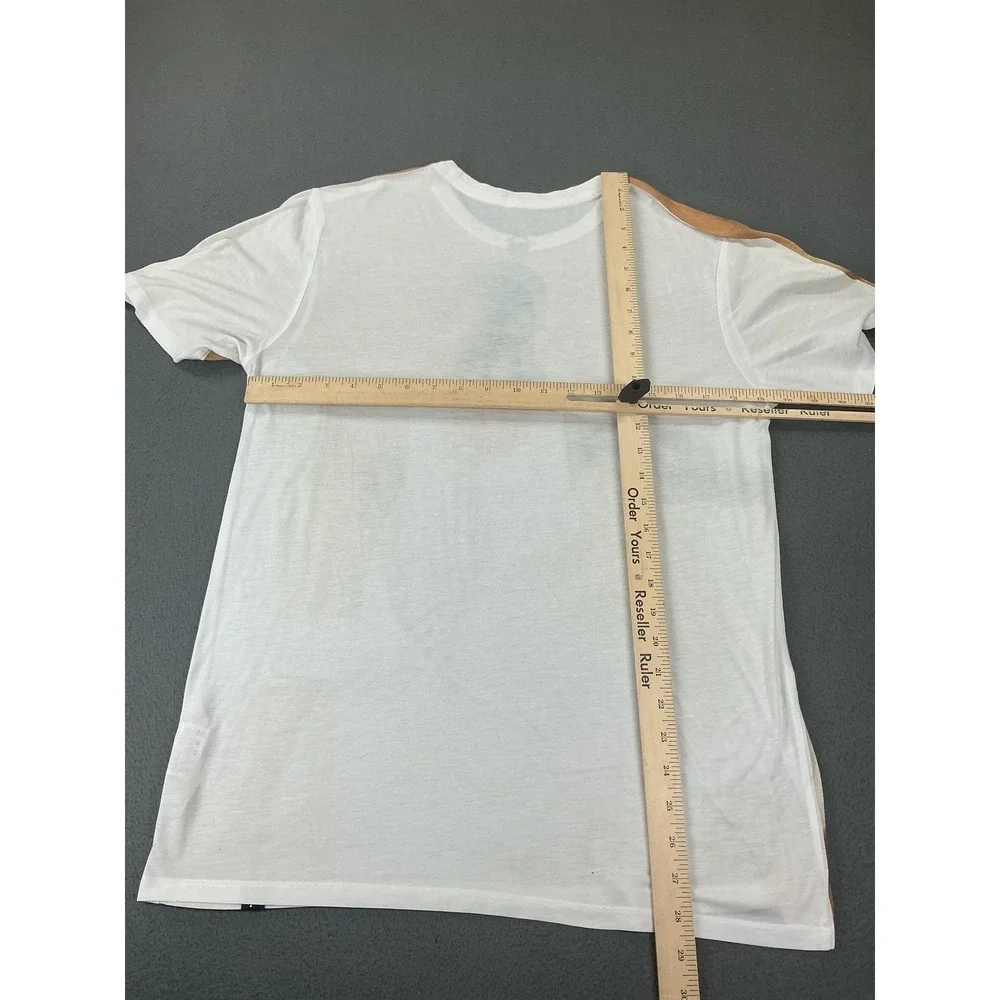 Jordan Shirt Mens L Multicolor Jumpman Graphic Basketball Tee All Over Print